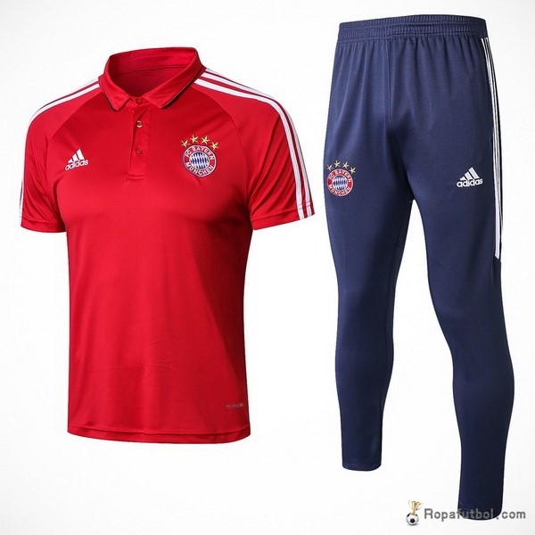 Polo Bayern Múnich Conjunto Completo 2017/18 Rojo